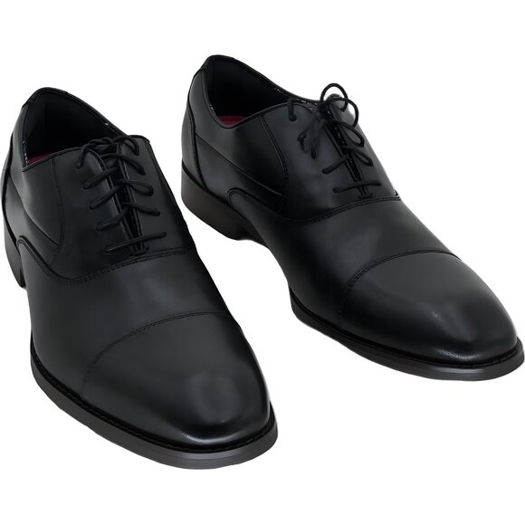 Stacy Adams Kallum Cap-Toe Oxford Dress Shoes Black Mens US 10M - Picture 1 of 6